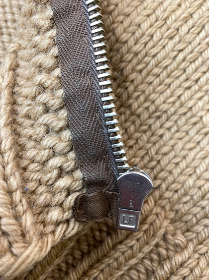 【現状渡し品】【メンズ】 VINTAGE ヴィンテージ 60S COW PATTERN COWICHAN KNIT 60年代 カウ パターン カウチン ニット セーター 146-260918-hu-04-min サイズ：タグなしのため不明 カラー：ベージュ/ブラウン 万代Net店