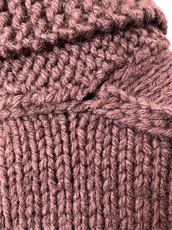 【現状渡し品】【メンズ】 VINTAGE ヴィンテージ 60S COW PATTERN COWICHAN KNIT 60年代 カウ パターン カウチン ニット セーター 146-260918-hu-04-min サイズ：タグなしのため不明 カラー：ベージュ/ブラウン 万代Net店