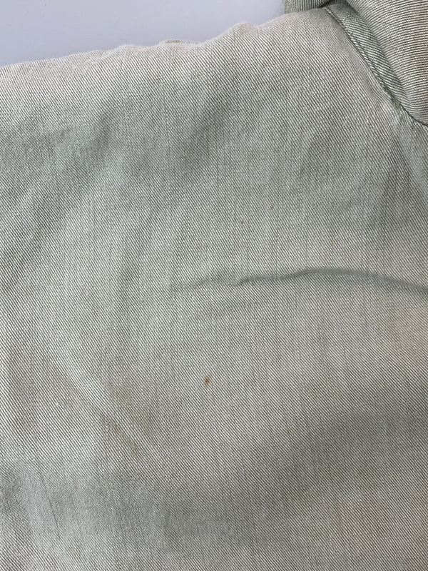 【中古品】【メンズ】 ROPER ROUGH WEAR ローパー ラフ ウェア LS SHIRT ロングスリーブ シャツ 長袖 146-260918-hu-23-min サイズ：2 カラー：ライトグレー系 万代Net店