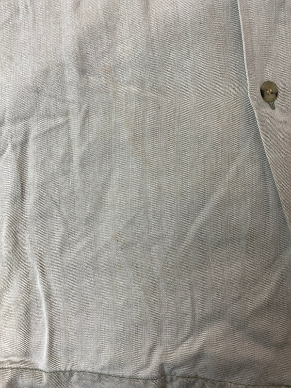 【中古品】【メンズ】 ROPER ROUGH WEAR ローパー ラフ ウェア LS SHIRT ロングスリーブ シャツ 長袖 146-260918-hu-23-min サイズ：2 カラー：ライトグレー系 万代Net店