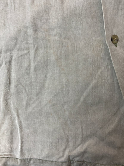 【中古品】【メンズ】 ROPER ROUGH WEAR ローパー ラフ ウェア LS SHIRT ロングスリーブ シャツ 長袖 146-260918-hu-23-min サイズ：2 カラー：ライトグレー系 万代Net店