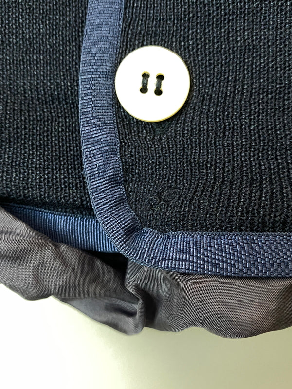 【現状渡し品】【メンズ】 SACAI サカイ KNIT JACKET ニット ジャケット 12-00338M ライト アウター 140-260918-hu-19-min サイズ：2 カラー：ネイビー 万代Net店