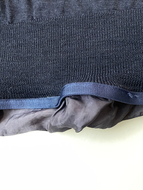【現状渡し品】【メンズ】 SACAI サカイ KNIT JACKET ニット ジャケット 12-00338M ライト アウター 140-260918-hu-19-min サイズ：2 カラー：ネイビー 万代Net店