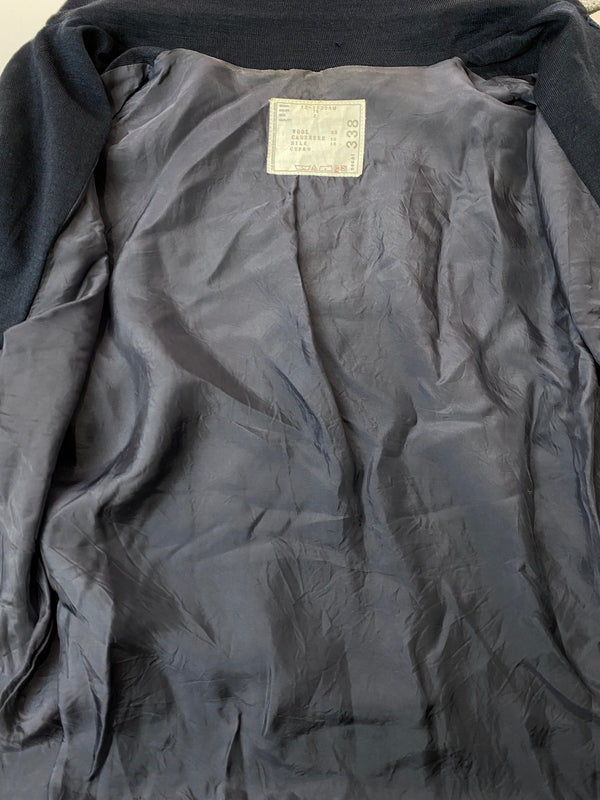 【現状渡し品】【メンズ】 SACAI サカイ KNIT JACKET ニット ジャケット 12-00338M ライト アウター 140-260918-hu-19-min サイズ：2 カラー：ネイビー 万代Net店