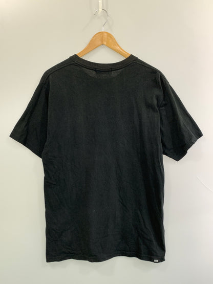 【中古品】【メンズ】 HYSTERIC GLAMOUR ヒステリックグラマー S S TEE ショートスリーブ ティー 半袖 Tシャツ 140-260923-hu-14-min サイズ：L カラー：ブラック（色あせ） 万代Net店