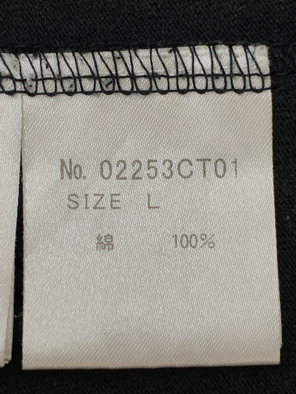 【中古品】【メンズ】 HYSTERIC GLAMOUR ヒステリックグラマー S S TEE ショートスリーブ ティー 半袖 Tシャツ 140-260923-hu-14-min サイズ：L カラー：ブラック（色あせ） 万代Net店