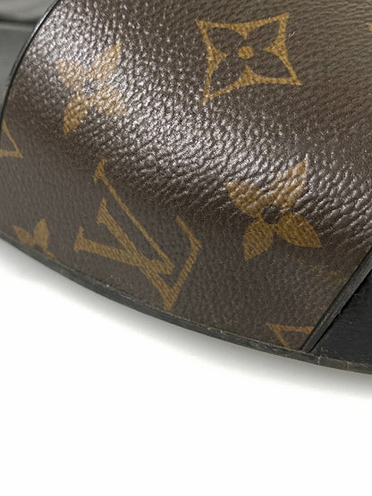 【中古品】【メンズ】 LOUIS VUITTON ルイ ヴィトン ウォーターフロント ライン ミュール サンダル 179-260918-hu-40-min サイズ：8 カラー：ブラック/ブラウン 万代Net店