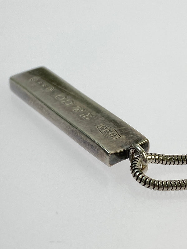 【中古品】【レディース】 TIFFANY&CO. ティファニー スネークチェーン 1837 バーネックレス アクセサリー シルバー925 182-260925-em-56-min カラー：シルバー 万代Net店