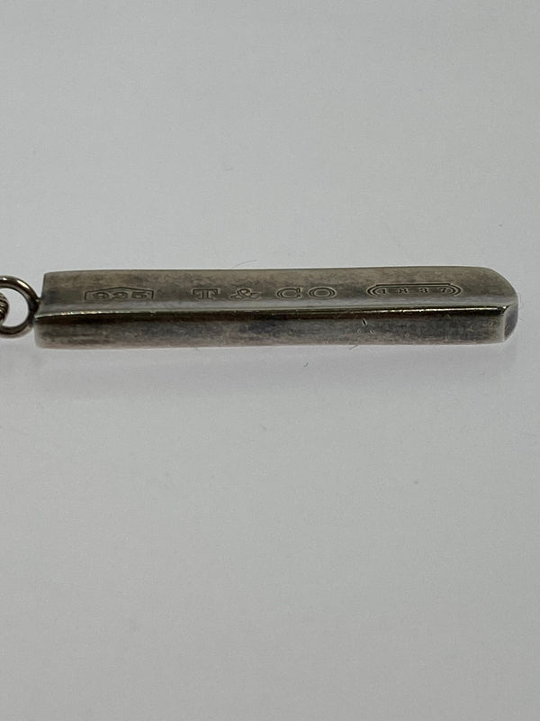 【中古品】【レディース】 TIFFANY&CO. ティファニー スネークチェーン 1837 バーネックレス アクセサリー シルバー925 182-260925-em-56-min カラー：シルバー 万代Net店