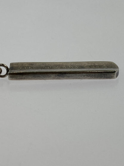 【中古品】【レディース】 TIFFANY&CO. ティファニー スネークチェーン 1837 バーネックレス アクセサリー シルバー925 182-260925-em-56-min カラー：シルバー 万代Net店