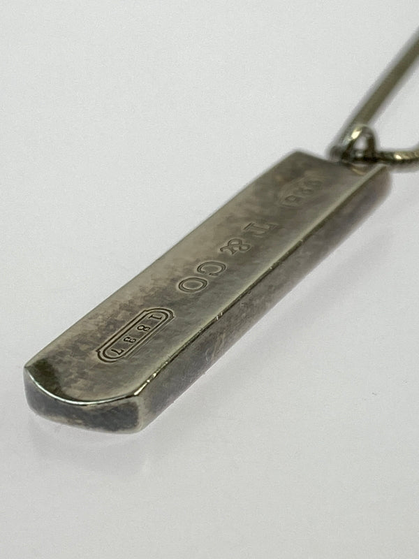 【中古品】【レディース】 TIFFANY&CO. ティファニー スネークチェーン 1837 バーネックレス アクセサリー シルバー925 182-260925-em-56-min カラー：シルバー 万代Net店