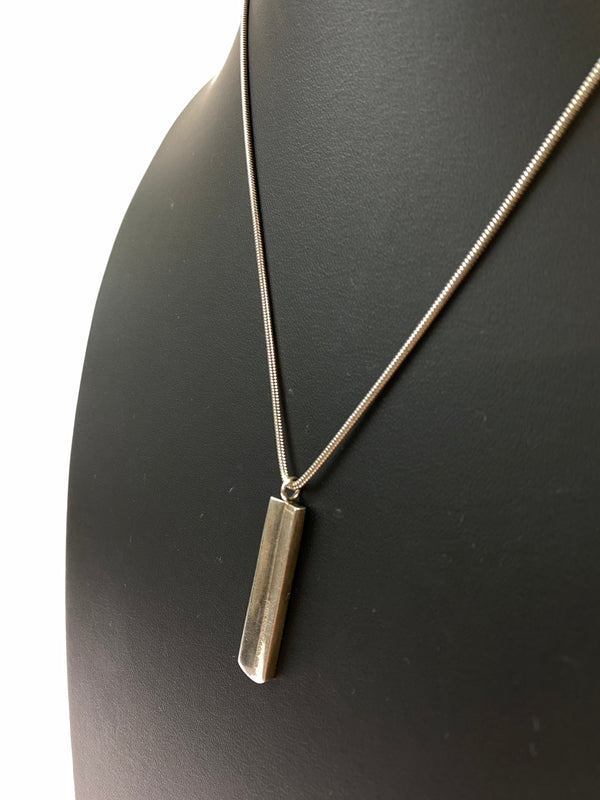 【中古品】【レディース】 TIFFANY&CO. ティファニー スネークチェーン 1837 バーネックレス アクセサリー シルバー925 182-260925-em-56-min カラー：シルバー 万代Net店