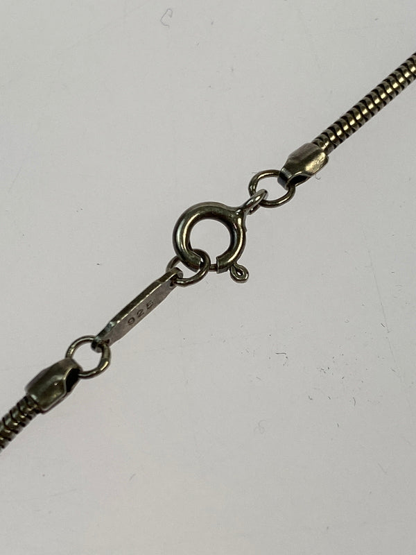 【中古品】【レディース】 TIFFANY&CO. ティファニー スネークチェーン 1837 バーネックレス アクセサリー シルバー925 182-260925-em-56-min カラー：シルバー 万代Net店