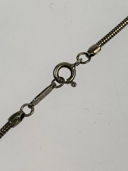 【中古品】【レディース】 TIFFANY&CO. ティファニー スネークチェーン 1837 バーネックレス アクセサリー シルバー925 182-260925-em-56-min カラー：シルバー 万代Net店