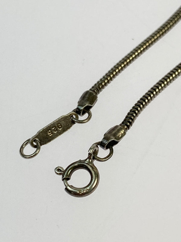 【中古品】【レディース】 TIFFANY&CO. ティファニー スネークチェーン 1837 バーネックレス アクセサリー シルバー925 182-260925-em-56-min カラー：シルバー 万代Net店