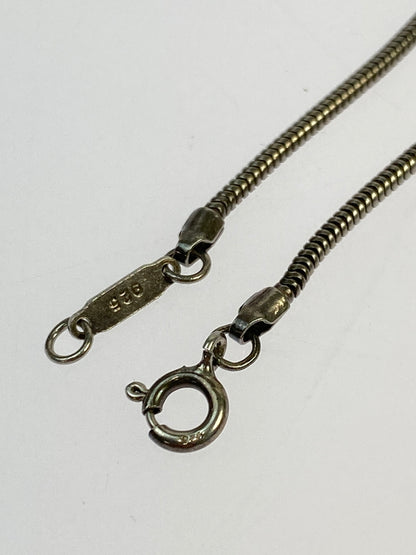 【中古品】【レディース】 TIFFANY&CO. ティファニー スネークチェーン 1837 バーネックレス アクセサリー シルバー925 182-260925-em-56-min カラー：シルバー 万代Net店