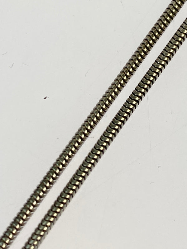 【中古品】【レディース】 TIFFANY&CO. ティファニー スネークチェーン 1837 バーネックレス アクセサリー シルバー925 182-260925-em-56-min カラー：シルバー 万代Net店