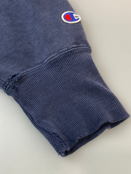 【現状渡し品】【メンズ】 CHAMPION チャンピオン 90S KANSAS REVERSEWEAVE SWEATSHIRT 90年代 カンザス リバースウィーブ スウェットシャツ ヴィンテージ トレーナー トップス 146-260923-hu-02-min サイズ：XL カラー：ネイビー 万代Net店
