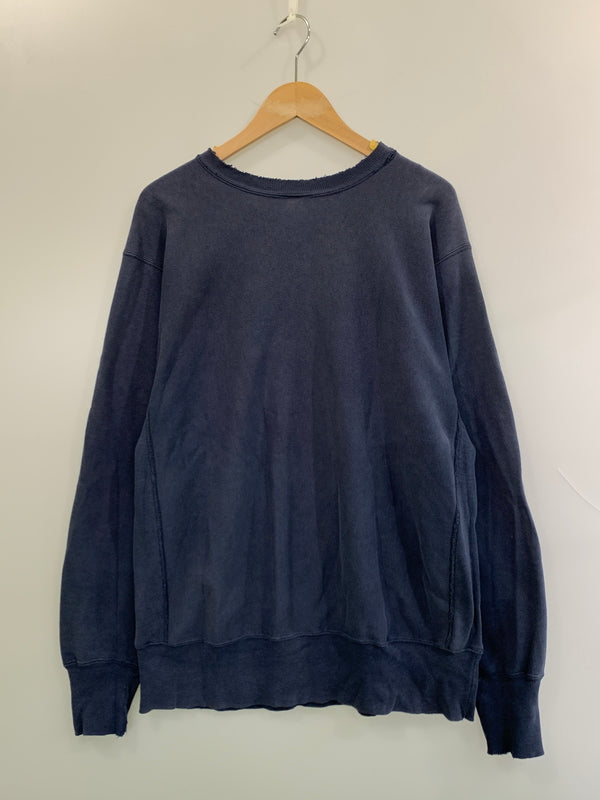 【現状渡し品】【メンズ】 CHAMPION チャンピオン 90S KANSAS REVERSEWEAVE SWEATSHIRT 90年代 カンザス リバースウィーブ スウェットシャツ ヴィンテージ トレーナー トップス 146-260923-hu-02-min サイズ：XL カラー：ネイビー 万代Net店