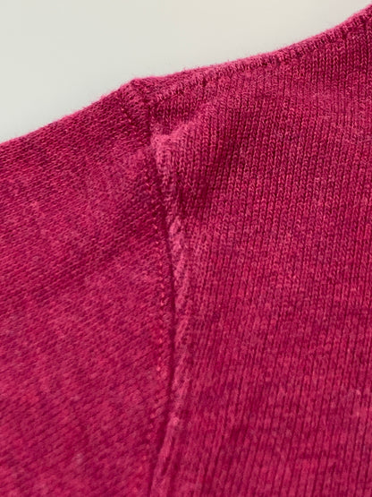 【中古品】【メンズ】 POLO RALPH LAUREN ポロ ラルフローレン LS ハーフジップ ニット 長袖 ロングスリーブ トップス 147-260923-hu-10-min サイズ：XXL カラー：ワインレッド系 万代Net店