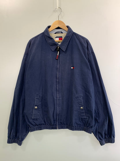 【現状渡し品】【メンズ】 TOMMY HILFIGER トミーヒルフィガー スウィングトップ ライト アウター 146-260923-hu-08-min サイズ：L カラー：ネイビー 万代Net店