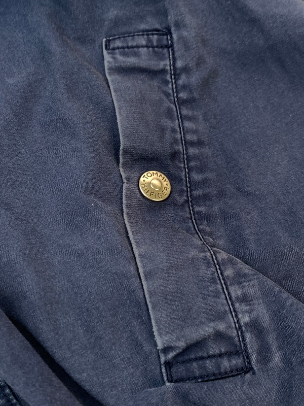 【現状渡し品】【メンズ】 TOMMY HILFIGER トミーヒルフィガー スウィングトップ ライト アウター 146-260923-hu-08-min サイズ：L カラー：ネイビー 万代Net店
