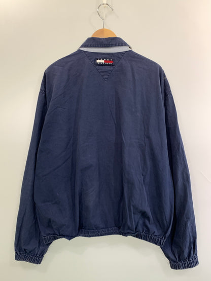 【現状渡し品】【メンズ】 TOMMY HILFIGER トミーヒルフィガー スウィングトップ ライト アウター 146-260923-hu-08-min サイズ：L カラー：ネイビー 万代Net店
