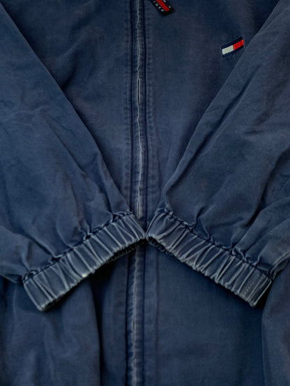 【現状渡し品】【メンズ】 TOMMY HILFIGER トミーヒルフィガー スウィングトップ ライト アウター 146-260923-hu-08-min サイズ：L カラー：ネイビー 万代Net店