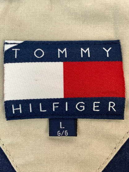 【現状渡し品】【メンズ】 TOMMY HILFIGER トミーヒルフィガー スウィングトップ ライト アウター 146-260923-hu-08-min サイズ：L カラー：ネイビー 万代Net店