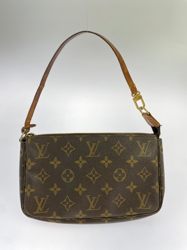 【現状渡し品】【レディース】 LOUIS VUITTON ルイヴィトン モノグラム ポシェット アクセソワール M51980 アクセサリーポーチ 179-260925-em-51-min カラー：ブラウン系 万代Net店