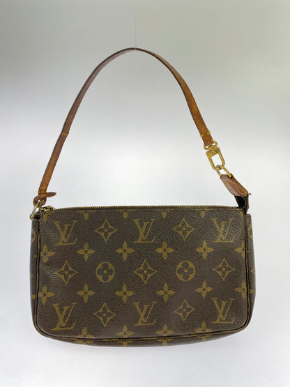 【現状渡し品】【レディース】 LOUIS VUITTON ルイヴィトン モノグラム ポシェット アクセソワール M51980 アクセサリーポーチ 179-260925-em-51-min カラー：ブラウン系 万代Net店