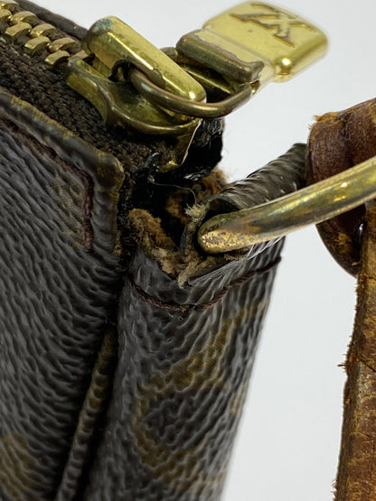 【現状渡し品】【レディース】 LOUIS VUITTON ルイヴィトン モノグラム ポシェット アクセソワール M51980 アクセサリーポーチ 179-260925-em-51-min カラー：ブラウン系 万代Net店