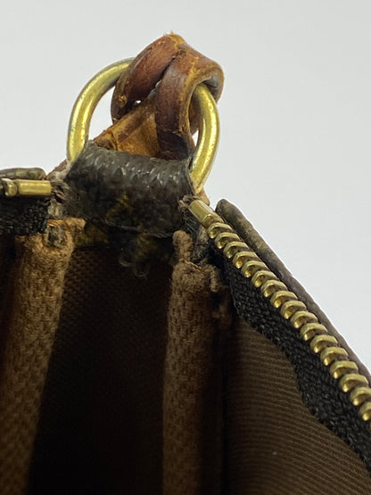 【現状渡し品】【レディース】 LOUIS VUITTON ルイヴィトン モノグラム ポシェット アクセソワール M51980 アクセサリーポーチ 179-260925-em-51-min カラー：ブラウン系 万代Net店