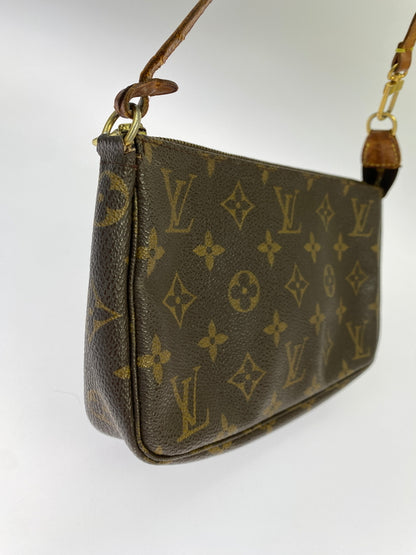 【現状渡し品】【レディース】 LOUIS VUITTON ルイヴィトン モノグラム ポシェット アクセソワール M51980 アクセサリーポーチ 179-260925-em-51-min カラー：ブラウン系 万代Net店