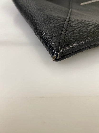 【中古品】【メンズ/レディース】 MM6 エムエムシックス MAISON MARGIELA メゾン マルジェラ スモール ジャパニーズ レザー トートバッグ SB6WD0013 P4344 188-260918-hu-41-min サイズ：UNI カラー：ブラック 万代Net店