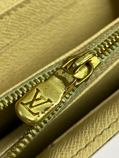 【現状渡し品】【メンズ/レディース】 LOUIS VUITTON ルイヴィトン ダミエ・アズール ポルトフォイユサラ N63208 長財布 ロングウォレット 179-260925-em-52-min カラー：ベージュ系 万代Net店