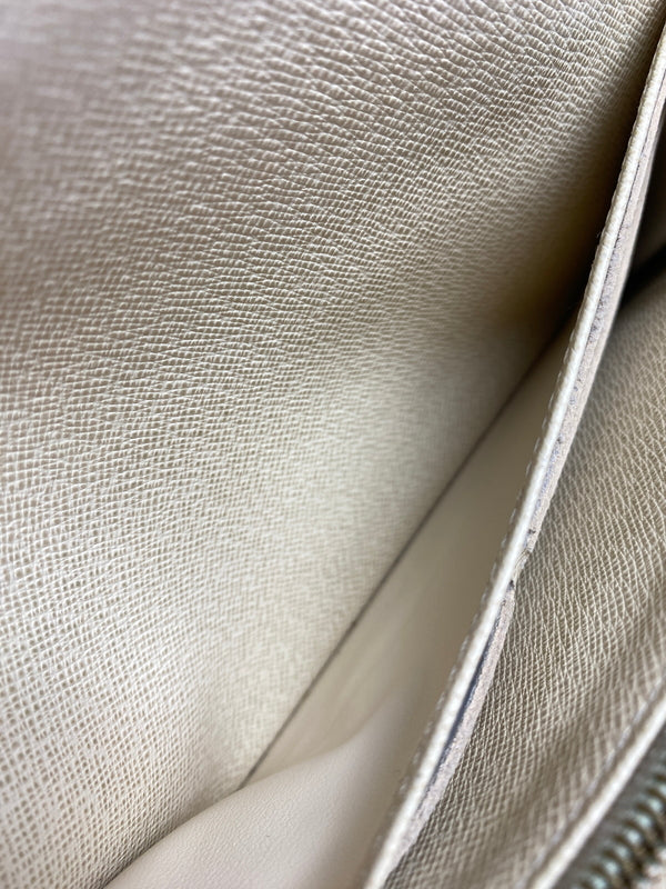 【現状渡し品】【メンズ/レディース】 LOUIS VUITTON ルイヴィトン ダミエ・アズール ポルトフォイユサラ N63208 長財布 ロングウォレット 179-260925-em-52-min カラー：ベージュ系 万代Net店