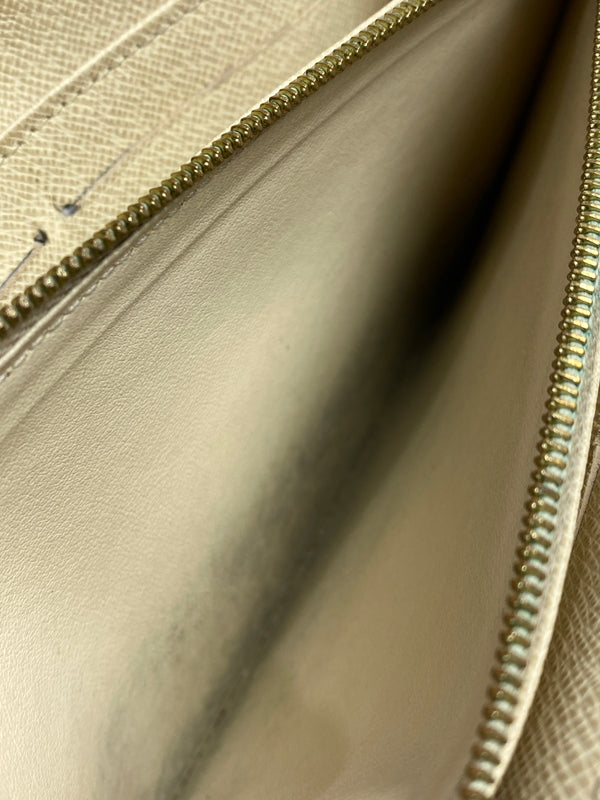 【現状渡し品】【メンズ/レディース】 LOUIS VUITTON ルイヴィトン ダミエ・アズール ポルトフォイユサラ N63208 長財布 ロングウォレット 179-260925-em-52-min カラー：ベージュ系 万代Net店