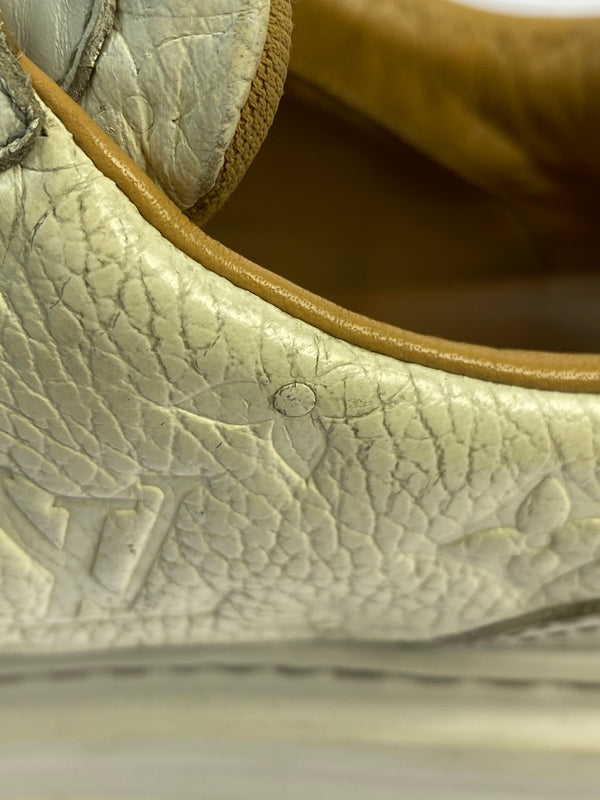 【現状渡し品】【メンズ】 LOUIS VUITTON ルイヴィトン ビバリーヒルズライン モノグラムスニーカー 靴 シューズ 179-260925-em-50-min サイズ：7 カラー：ホワイト 万代Net店