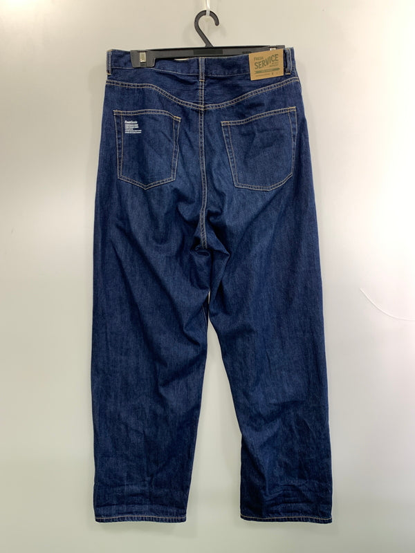 【中古品】【メンズ】 FRESH SERVICE フレッシュ サービス CORPORATE DENIM FIVE POCKET PANTS デニム パンツ FSC253-40096OB ジーパン ボトムス 140-260923-hu-04-min サイズ：L カラー：インディゴ 万代Net店