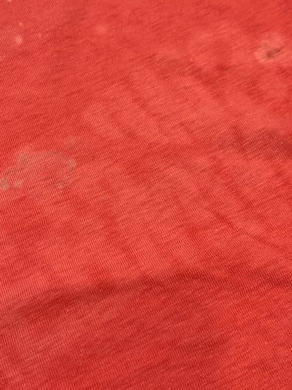 【現状渡し品】【メンズ】 CHAMPION チャンピオン 70S DOUBLE FACE TEE 70年代 ダブルフェイスティー 半袖 ショートスリーブ 146-260923-hu-01-min サイズ：L カラー：レッド（色あせ） 万代Net店