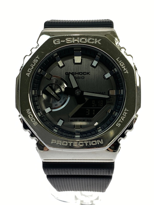 【中古品】【メンズ】 G-SHOCK ジーショック アナデジ時計 GM-2100-1AJF メンズ ウォッチ 腕時計 196-260925-em-60-min カラー：シルバー系 万代Net店