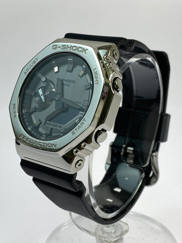 【中古品】【メンズ】 G-SHOCK ジーショック アナデジ時計 GM-2100-1AJF メンズ ウォッチ 腕時計 196-260925-em-60-min カラー：シルバー系 万代Net店