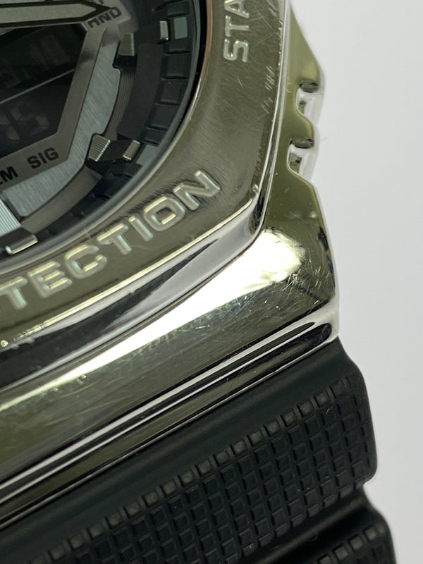 【中古品】【メンズ】 G-SHOCK ジーショック アナデジ時計 GM-2100-1AJF メンズ ウォッチ 腕時計 196-260925-em-60-min カラー：シルバー系 万代Net店