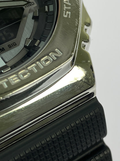 【中古品】【メンズ】 G-SHOCK ジーショック アナデジ時計 GM-2100-1AJF メンズ ウォッチ 腕時計 196-260925-em-60-min カラー：シルバー系 万代Net店