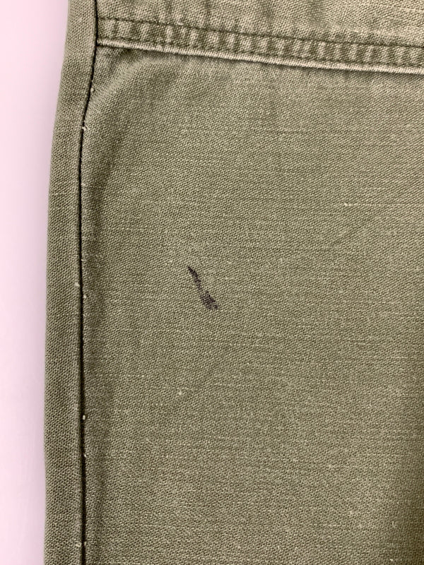 【中古品】【メンズ】 U.S.ARMY アメリカ陸軍 60's BAKER PANT 100-69-C-2162 60年代 ベイカーパンツ ボトムス 157-261020-yn-12-min サイズ：34×31 カラー：オリーブグリーン 万代Net店