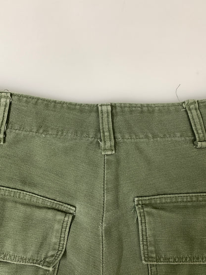【中古品】【メンズ】 U.S.ARMY アメリカ陸軍 60's BAKER PANT 100-69-C-2162 60年代 ベイカーパンツ ボトムス 157-261020-yn-12-min サイズ：34×31 カラー：オリーブグリーン 万代Net店