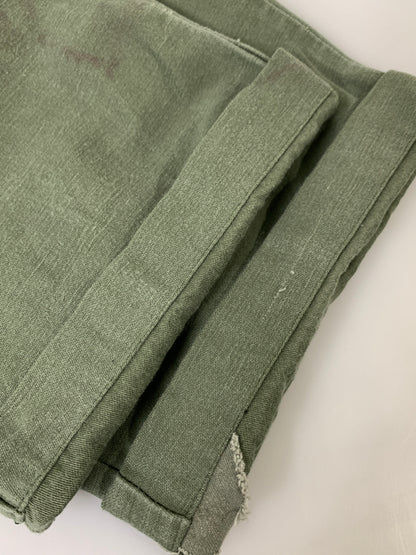 【中古品】【メンズ】 U.S.ARMY アメリカ陸軍 60's BAKER PANT 100-69-C-2162 60年代 ベイカーパンツ ボトムス 157-261020-yn-12-min サイズ：34×31 カラー：オリーブグリーン 万代Net店