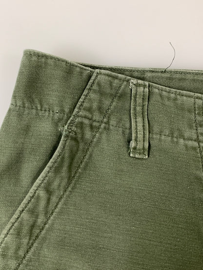 【中古品】【メンズ】 U.S.ARMY アメリカ陸軍 60's BAKER PANT 100-69-C-2162 60年代 ベイカーパンツ ボトムス 157-261020-yn-12-min サイズ：34×31 カラー：オリーブグリーン 万代Net店