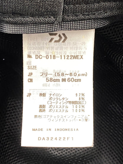 【中古品】【メンズ】 DAIWA ダイワ BUCKET HAT GORE-TEX バケット ハット ゴアテックス DC-018-1122WEX 帽子 185-260929-hu-39-min サイズ：フリー（58-60cm） カラー：ネイビー 万代Net店